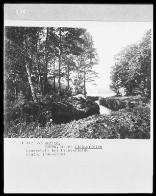 Landschaft bei (Groß-) Lichterfelde bei Berlin