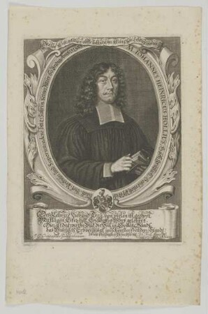 Bildnis des Iohannes Heinricus Hollius