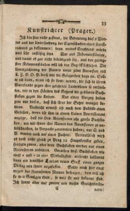 Kunstrichter (Prager.)