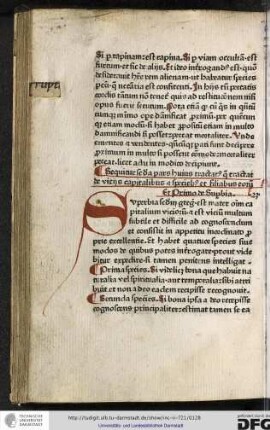 Superbia secundum Gregorium est mater omnia capitalium vitiorum...