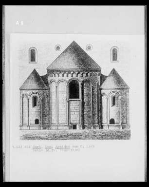 Apsiden der Domkirche Mariae Himmelfahrt in Gurk