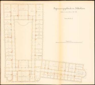 Regierungsgebäude, Hildesheim: Grundriss 2.OG 1:100