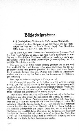 Bücherbesprechung.