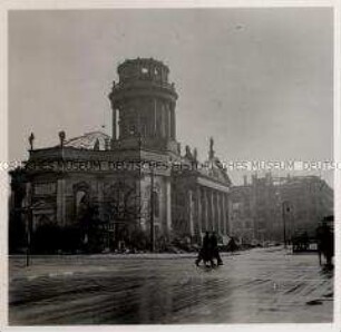 Berlin, Gendarmenmarkt, Deutscher Dom, Zerstörungen