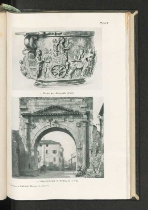 Tafel I 1. Becher aus Boscoreale (Paris) Vorträge der Bibliothek Warburg V. (Noack)