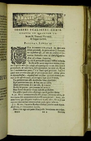 Quartum Librum M . Terentii Varronis de lingua Latina.