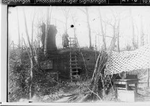 Stellung im Wald