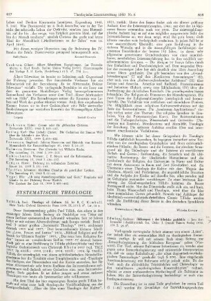 617-618 [Rezension] Tillich, Paul, Theology of culture