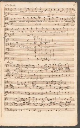 7. Aria (A): Halleluja, Stärk und Macht