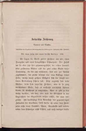 Satyrische Zeichnung.
