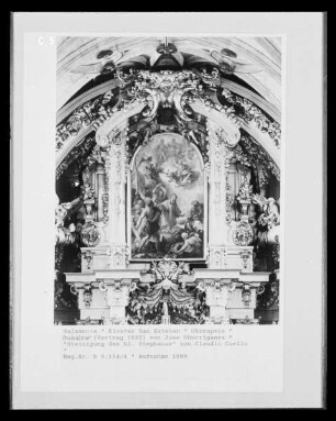 Die Steinigung des Heiligen Stephanus