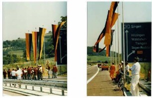 Verkehrsfreigabe des Streckenabschnitts am 29.06.1990