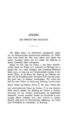 Das Princip der Dualität.