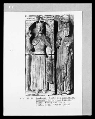 Relief: Königin (Erythräische Sibylle oder die Königin von Saba)