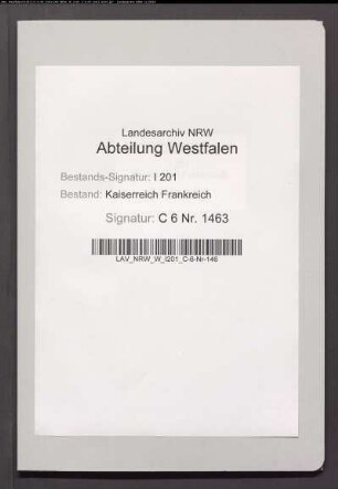 Verkauf des "Kapituls Baumhoff" im Dorf Nottuln an Maria Victoria von Twickel, Exkanonissin von Nottuln, und Franz Anton Verspohl, Herbergswirt in Nottuln (Nr. 213).