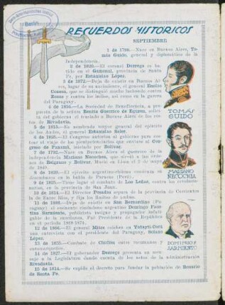 Recuerdos históricos