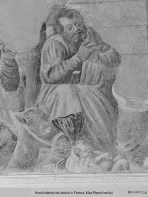 Freskenzyklus mit Szenen der Kindheit Christi : Anbetung der Hirten