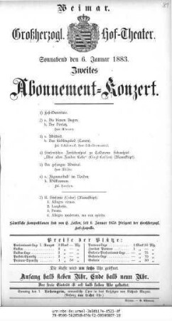 Abonnement=Konzert