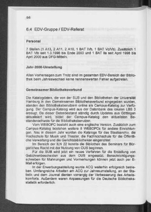 6.4 EDV-Gruppe / EDV-Referat