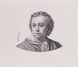 Bildnis des Malers Anton Raphael Mengs