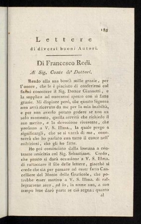 183-194, Lettere