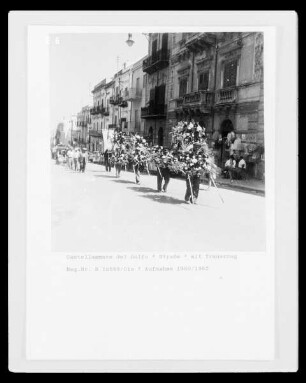 Trauerzug in Castellammare del Golfo