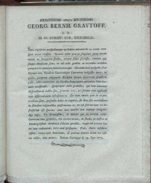 Georg. Bernh. Grautoff