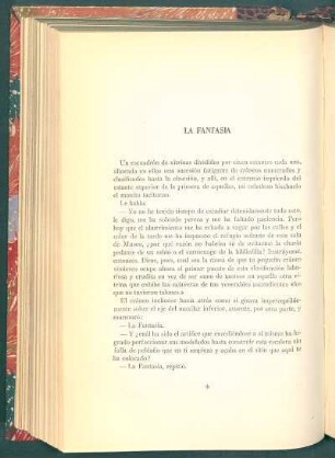 La fantasía