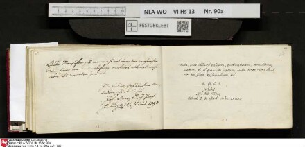 Stammbuch des Ernst Philipp Ludwig Zellmann (1763-1795) aus
                           Braunschweig