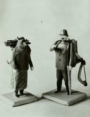 Waldarbeiter Kurt Bellmann und Frau