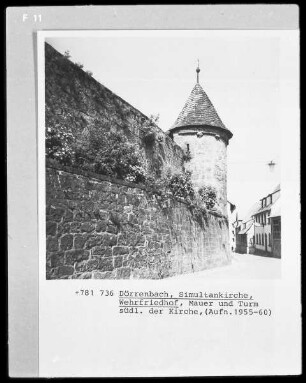 Wehrfriedhof der Simultankirche Sankt Martin