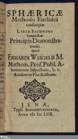2: Complectens Principia Demonstrationis