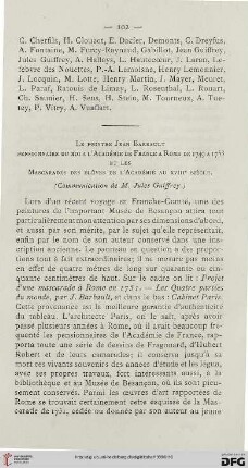 Le peintre Jean Barbault pensionnaire du roi à l'Académie de France à Rome de 1749 à 1753 et les mascarades des élèves de l'Académie au XVIIIe siècle
