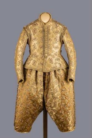 Wams / Prunkkleid des Kurfürsten Johann Georg I. von Sachsen bestehend aus Wams und Hose