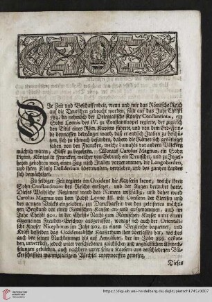 Altes und Neues der Deutschen Reichs-Verfassung