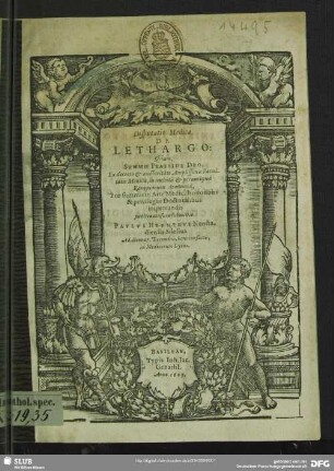 Disputatio Medica De Lethargo: