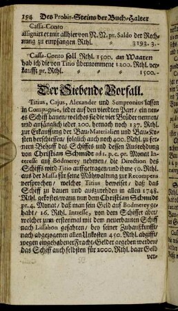 Der Siebende Vorfall.