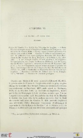 Chapitre VI: La guerre de cent ans, 1378-1408