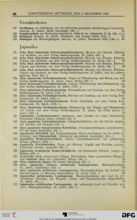 Japonika (Nr. 331-399)
