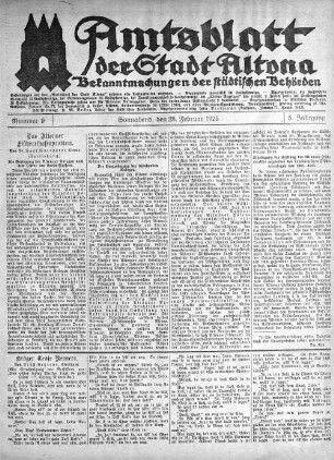 Nummer 9 : Sonnabend, den 28. Februar 1925