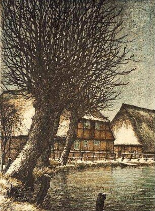 "An der Heikendorfer Wassermühle."