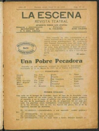 Primer episodio