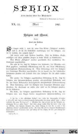 Heft 5 Mai 1895