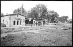 Priestewitz. Bahnhof