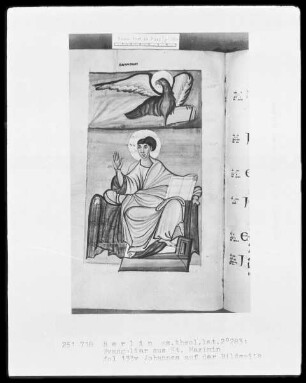 Der Evangelist Johannes, Folio 133verso