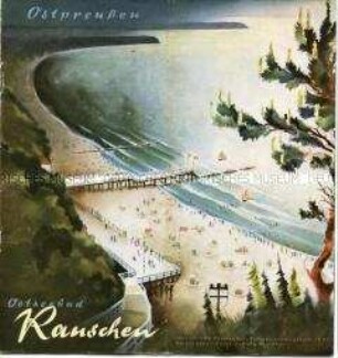 Werbeprospekt für das Ostseebad Rauschen in Ostpreußen