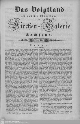 Syrau (Fortsetzung) : 28. Lieferung