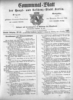1868,45: No. 45, 8. November 1868