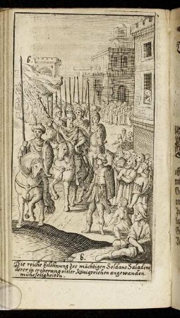 Die reiche Belohnung des mächtigen Soldans Saladini [...]