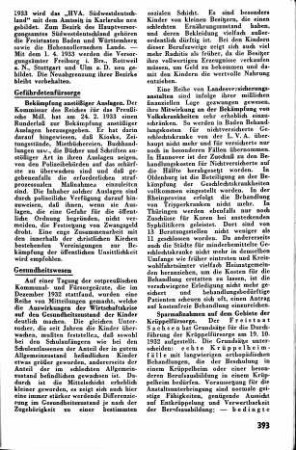 Sparmaßnahmen auf dem Gebiete der Krüppelfürsorge [Gesundheitswesen]
